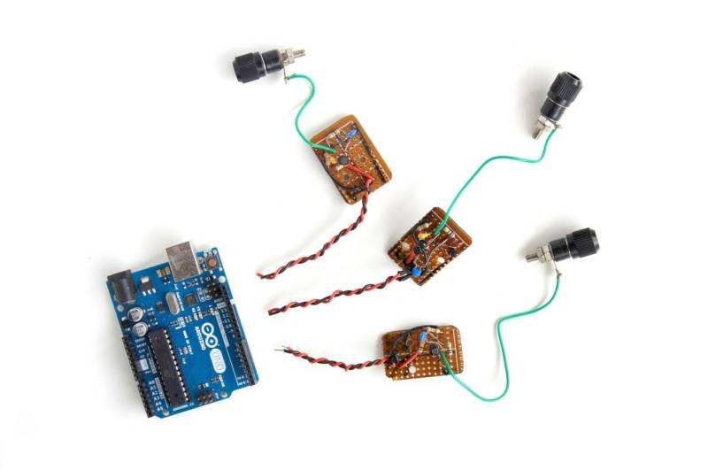 Carte Arduino + Capteurs capacitifs